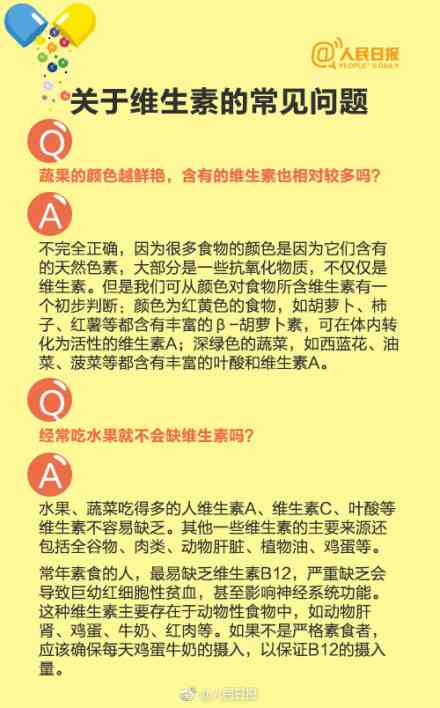 维生素不能随便吃！收好这份科学补充维生素指南